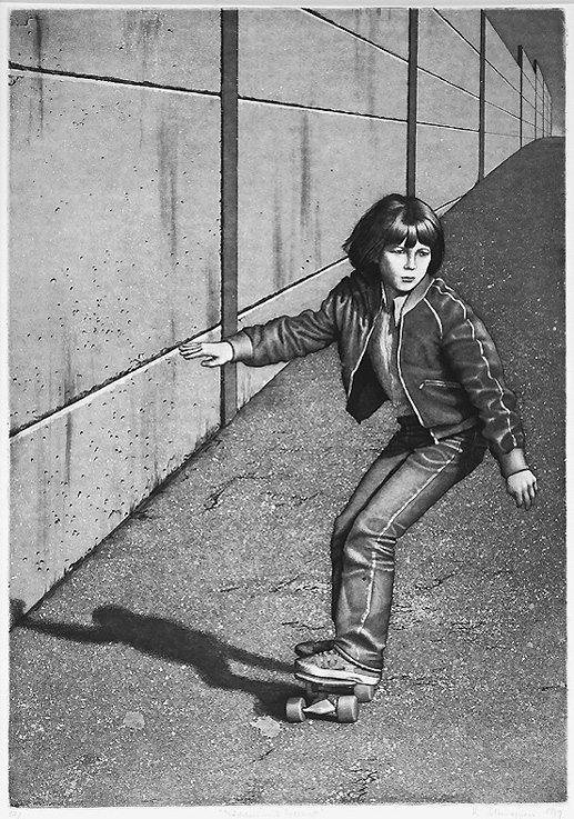1979_Mädchen_mit_Rollbrett
