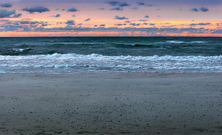 2010_Abendhimmel _Ostsee